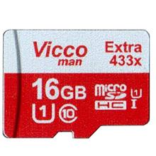 کارت حافظه  ویکو من  مدل Extra 433X کلاس 10 استاندارد UHS-I U1 سرعت 65MBps ظرفیت 16 گیگابایت